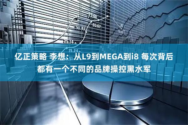 亿正策略 李想：从L9到MEGA到i8 每次背后都有一个不同的品牌操控黑水军