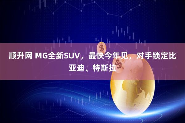顺升网 MG全新SUV，最快今年见，对手锁定比亚迪、特斯拉